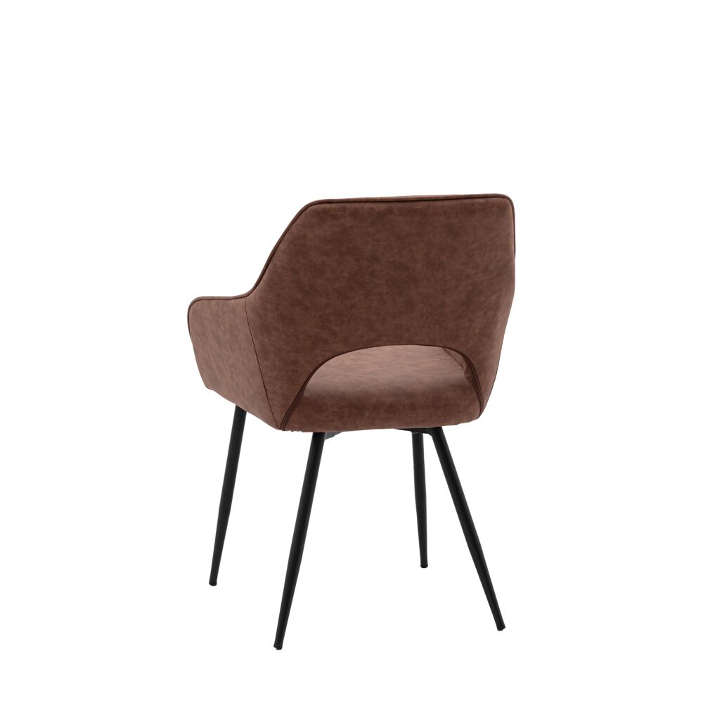 Caldona Dining Chair Brown (2 Pack) - Image 6
