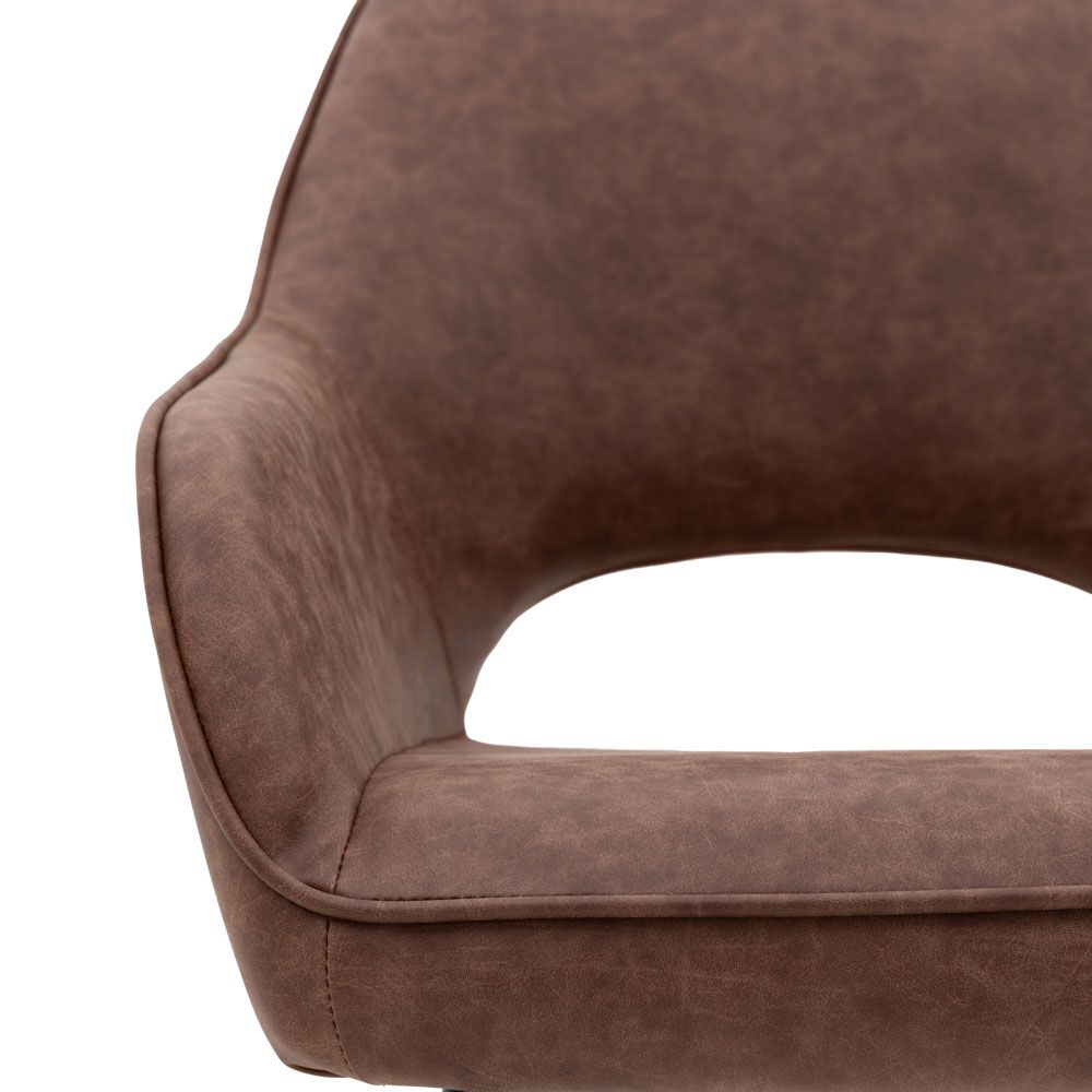 Caldona Dining Chair Brown (2 Pack) - Image 8