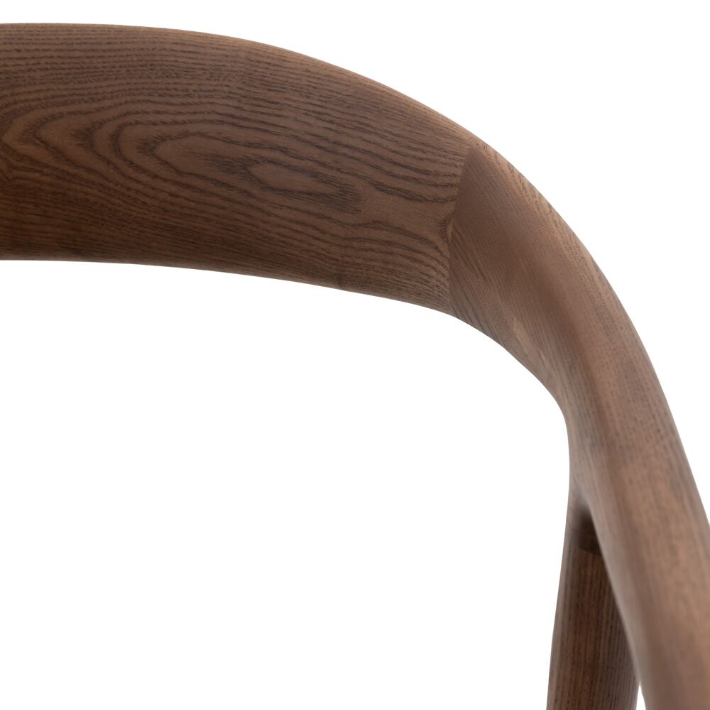 Girona Upholstered Dining Chair Walnut (2 Pack) - Image 9