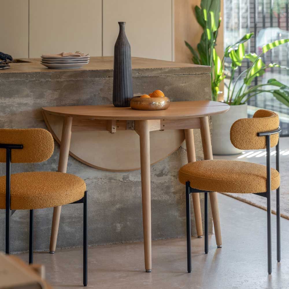 Bremen Folding Dining Table Natural