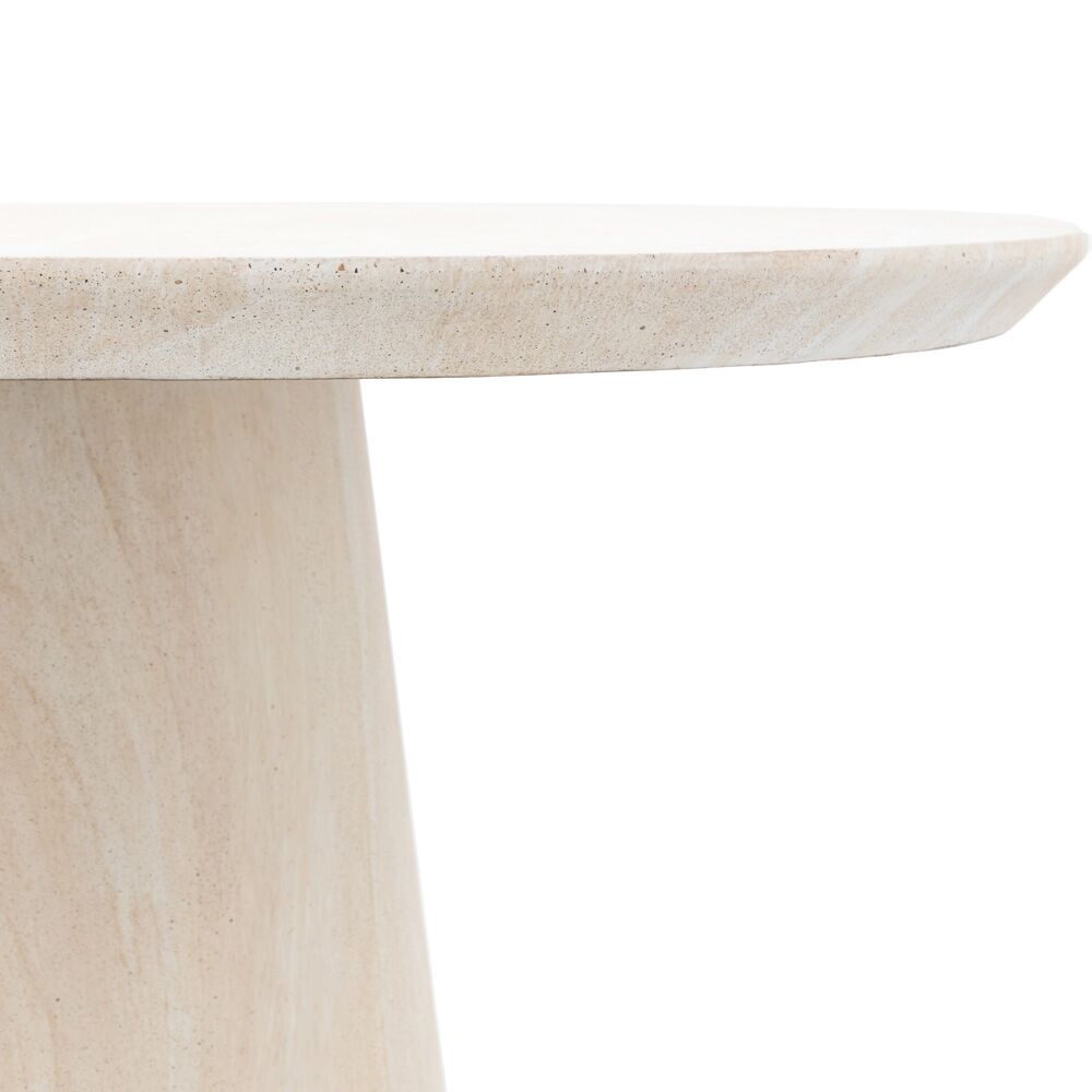 Vigo Oval Dining Table Travertine - Image 7