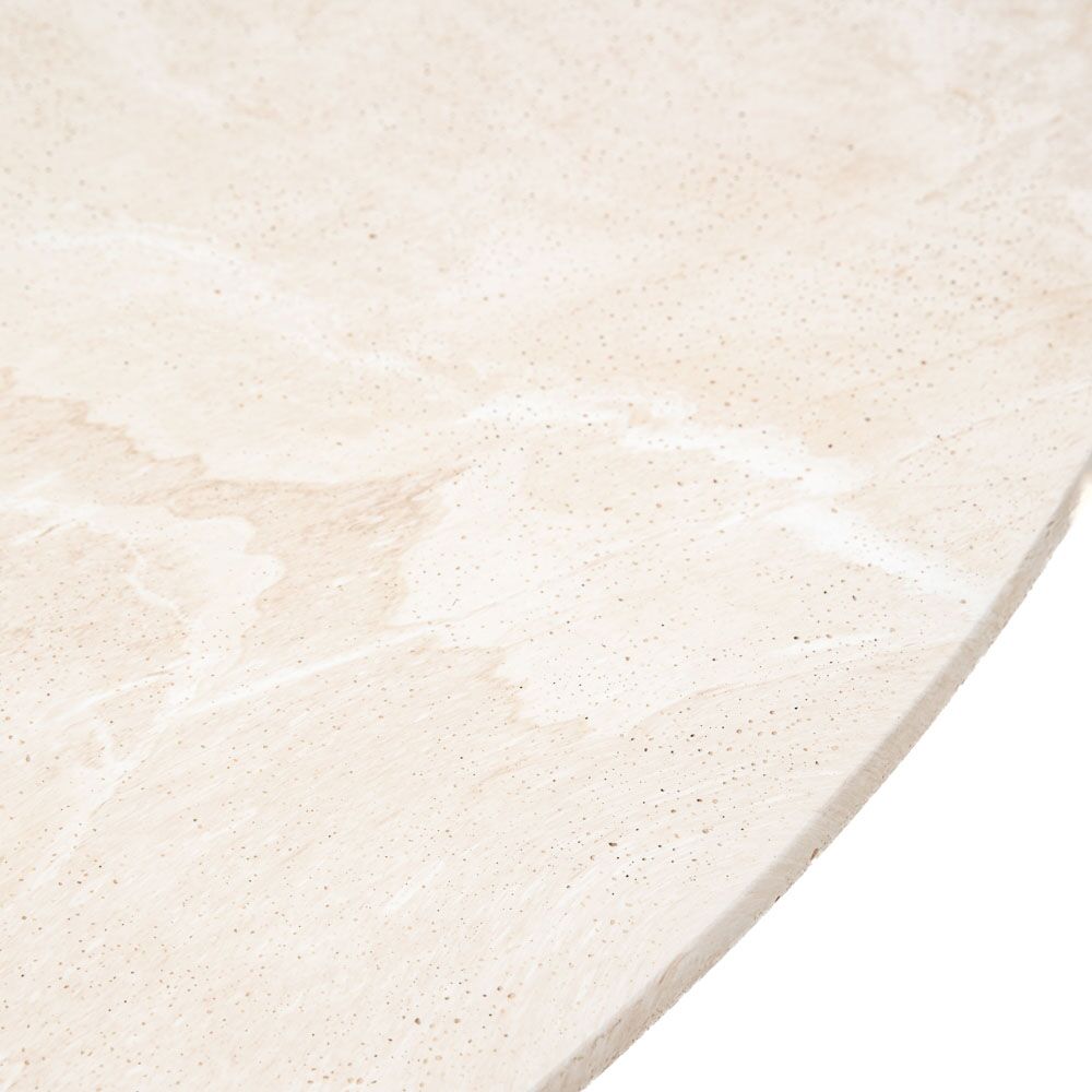 Vigo Round Dining Table Travertine - Image 6