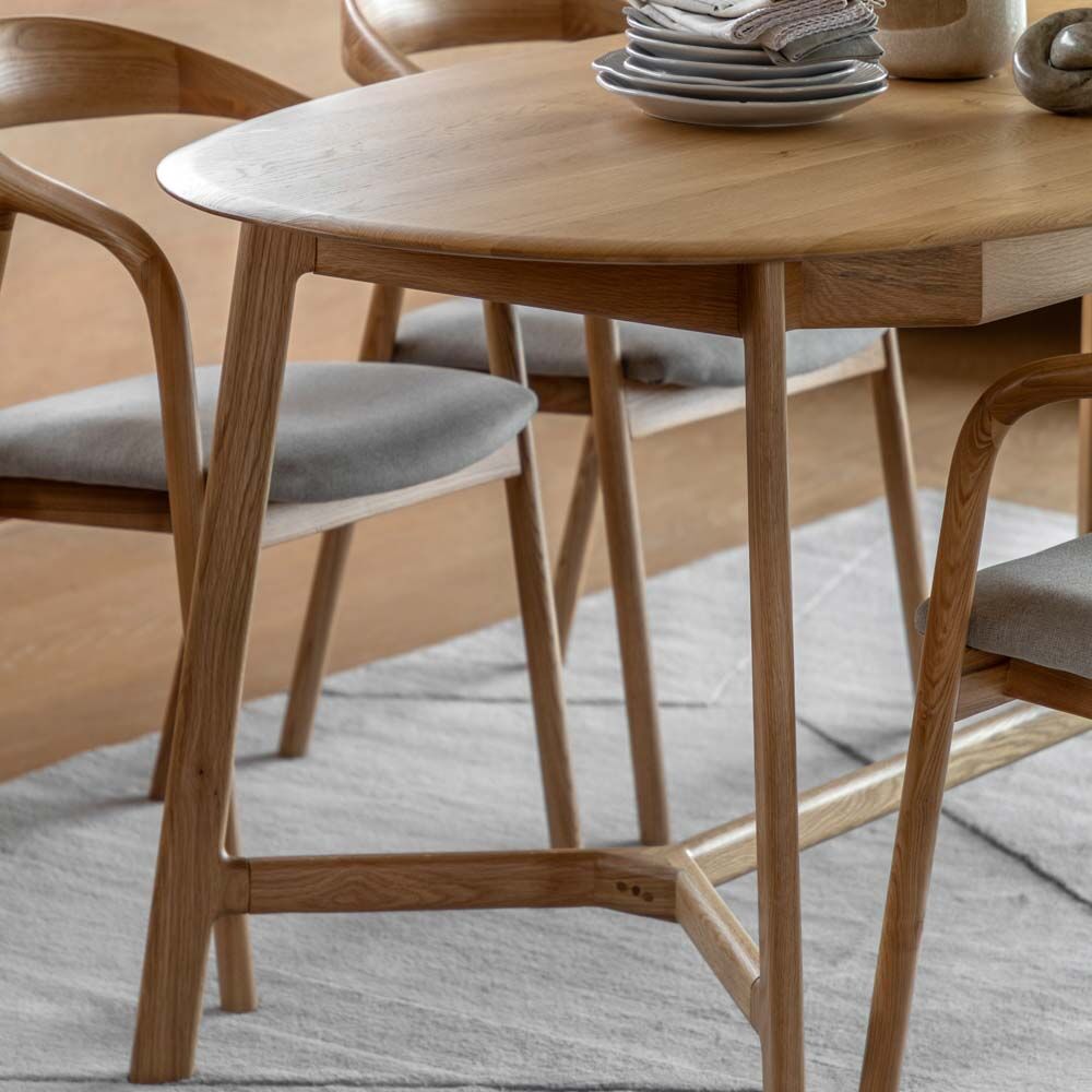 Girona Extending Dining Table Oak - Image 2