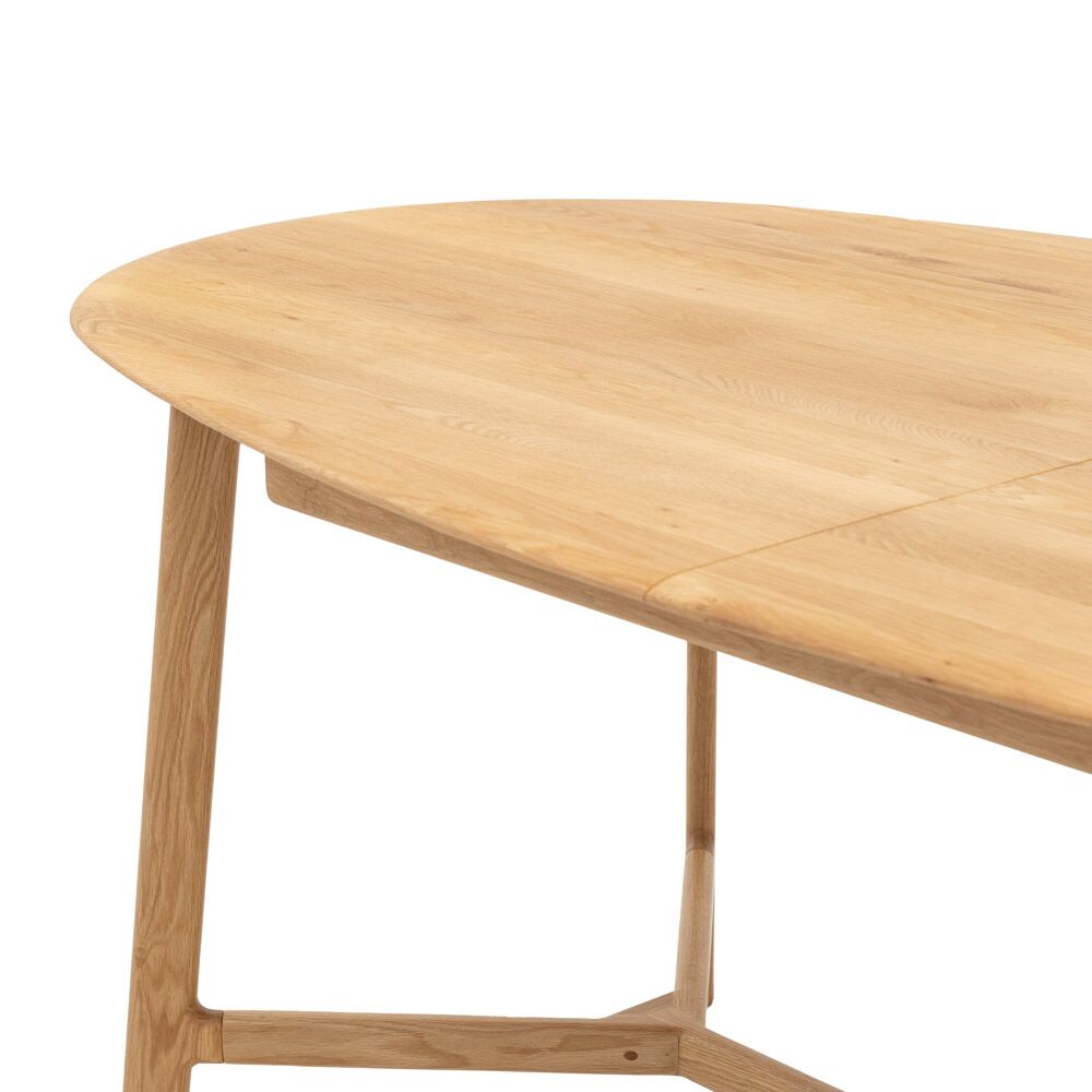 Girona Extending Dining Table Oak - Image 9