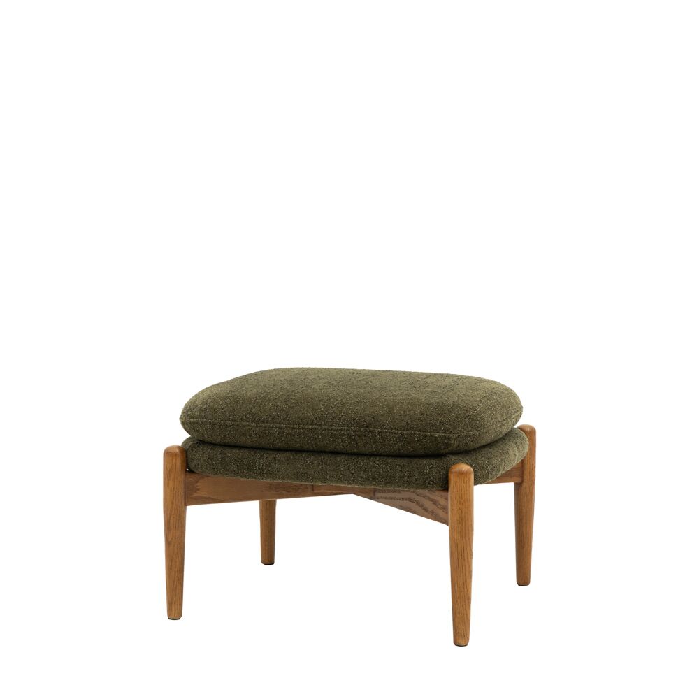 Busan Footstool Green Boucle - Image 6
