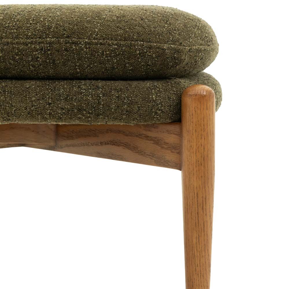 Busan Footstool Green Boucle - Image 8