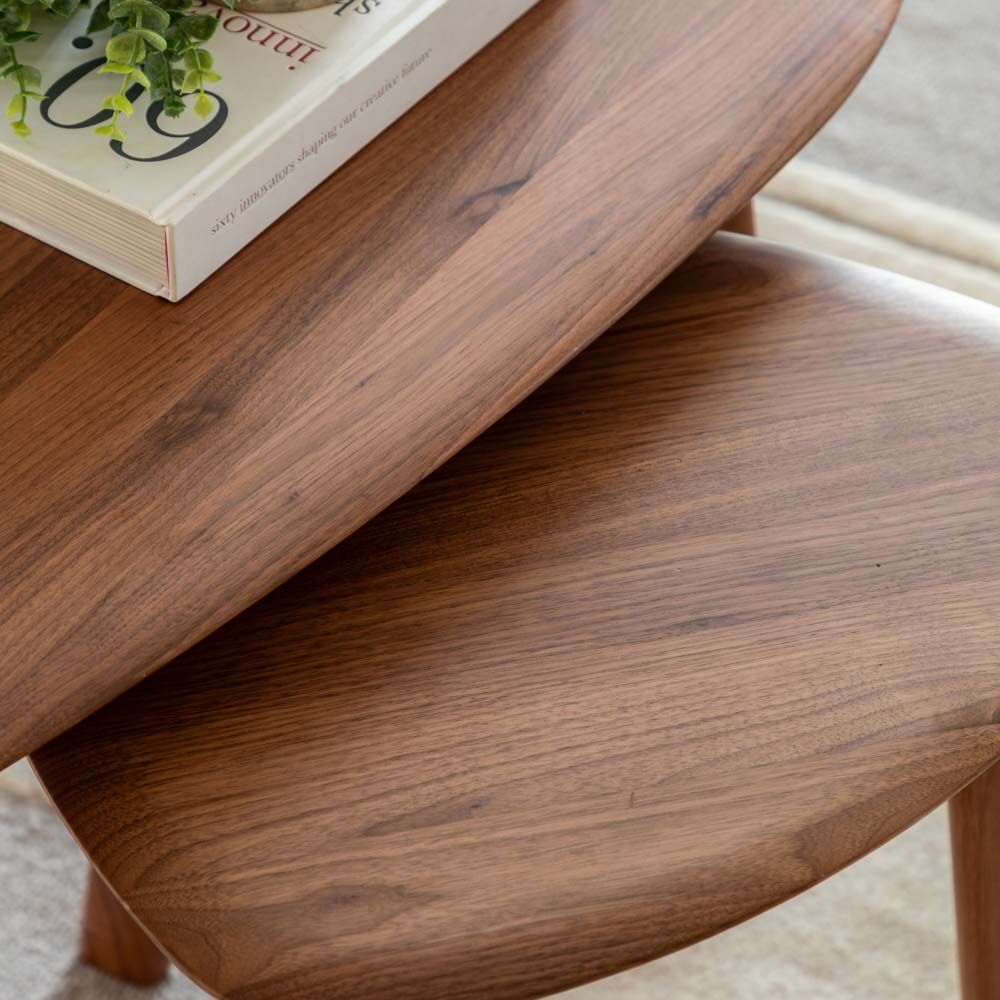 Girona Coffee Table Nest Walnut - Image 3