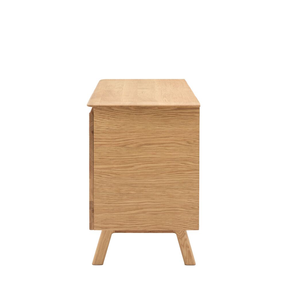 Girona 2 Door Sideboard Oak - Image 5