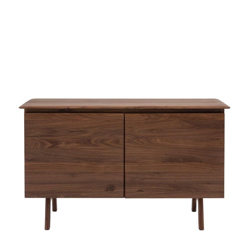 Girona 2 Door Sideboard Walnut - Image 4