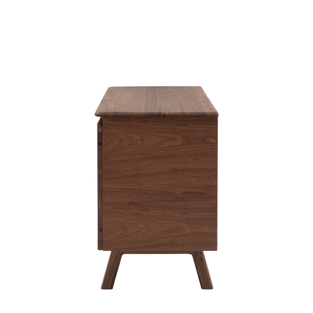 Girona 2 Door Sideboard Walnut - Image 6