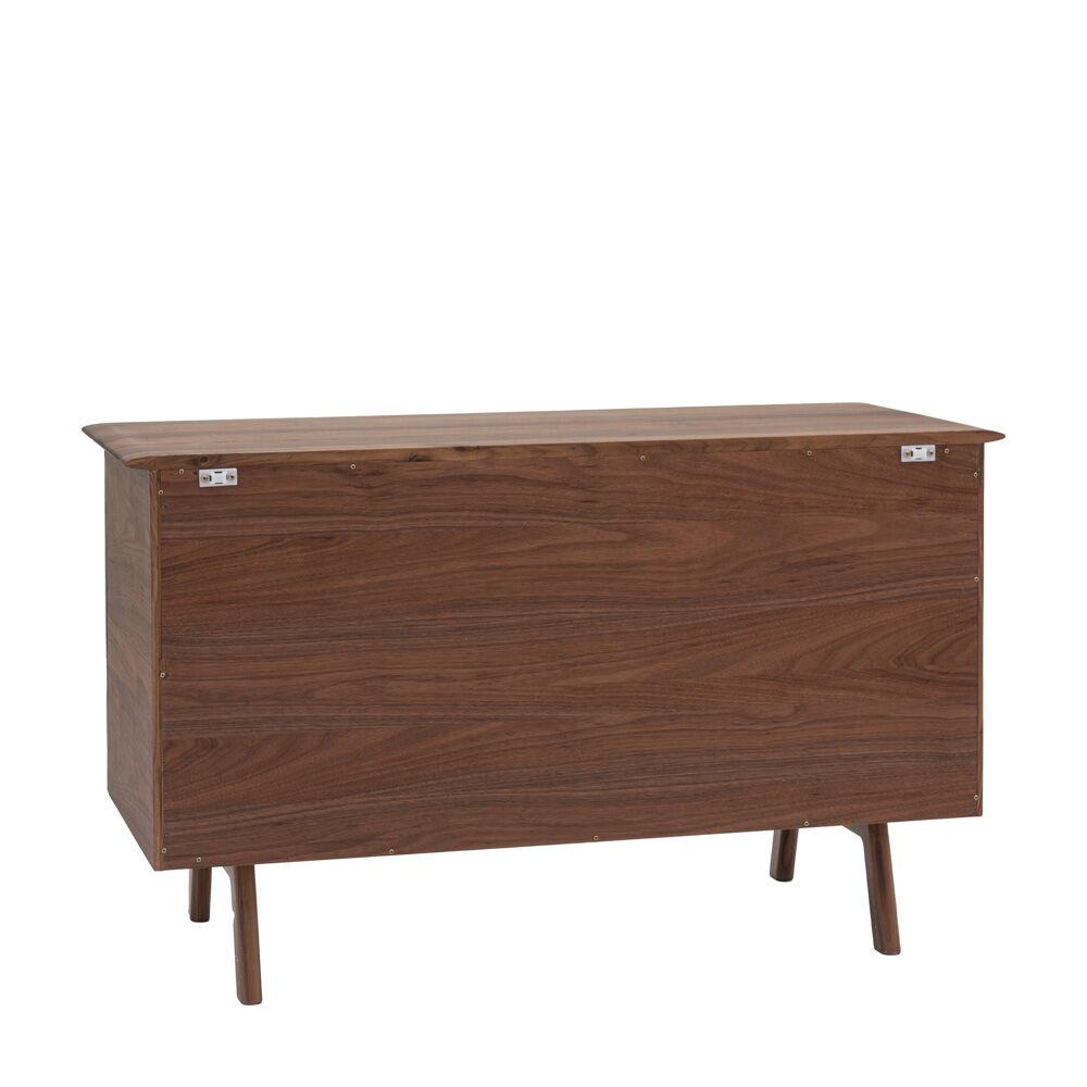 Girona 2 Door Sideboard Walnut - Image 7