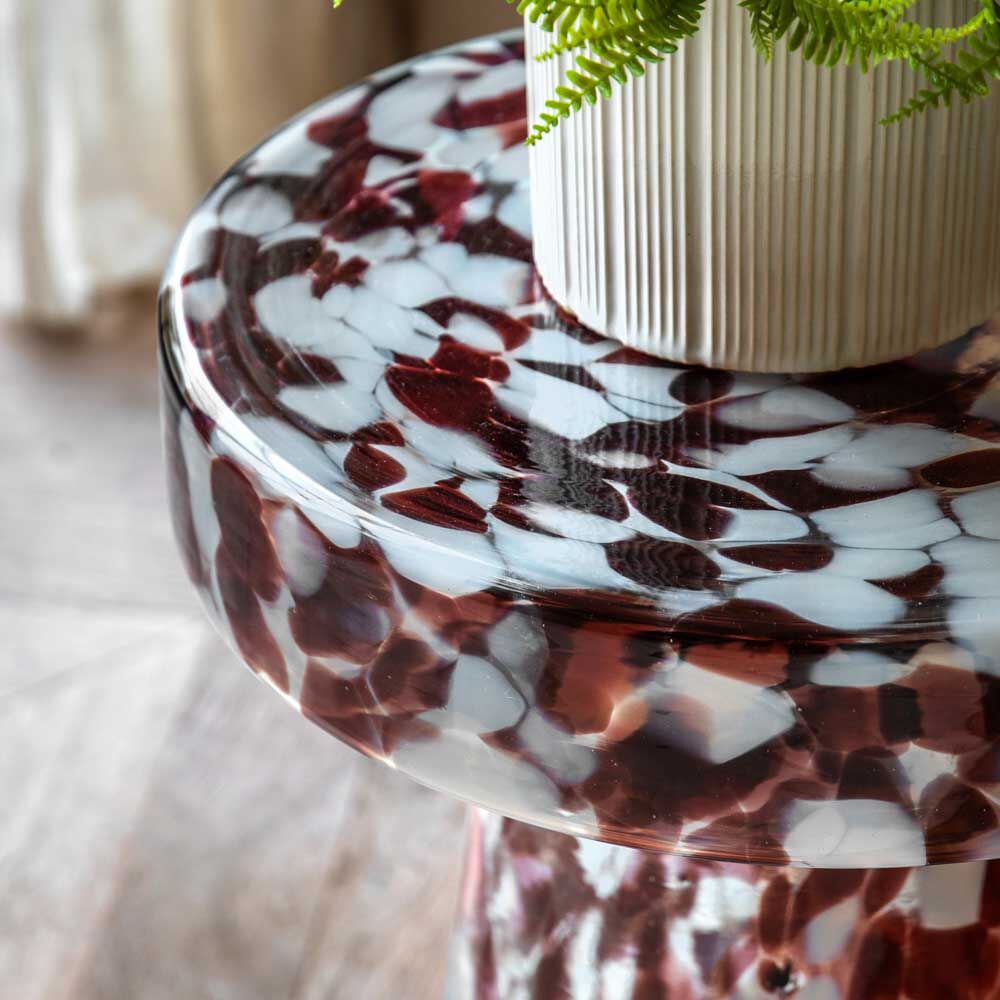 Murano Side Table Leopard - Image 2