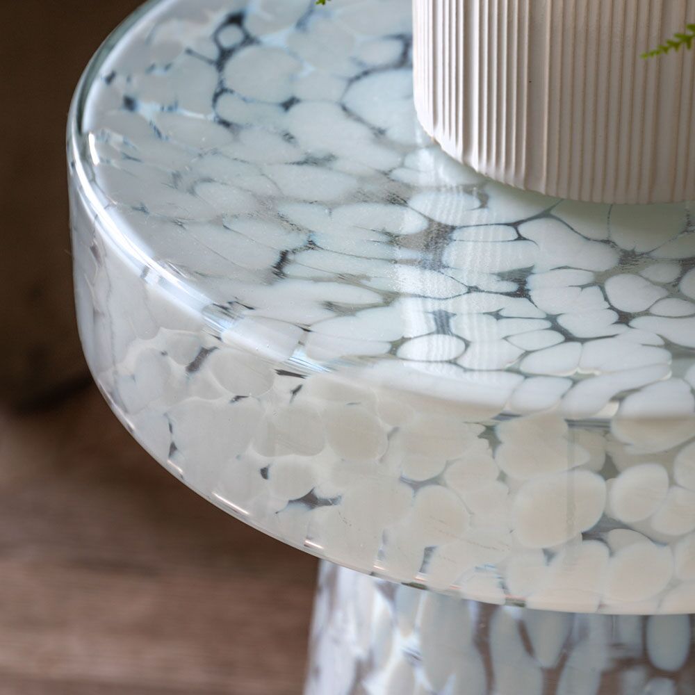 Murano Side Table White - Image 2
