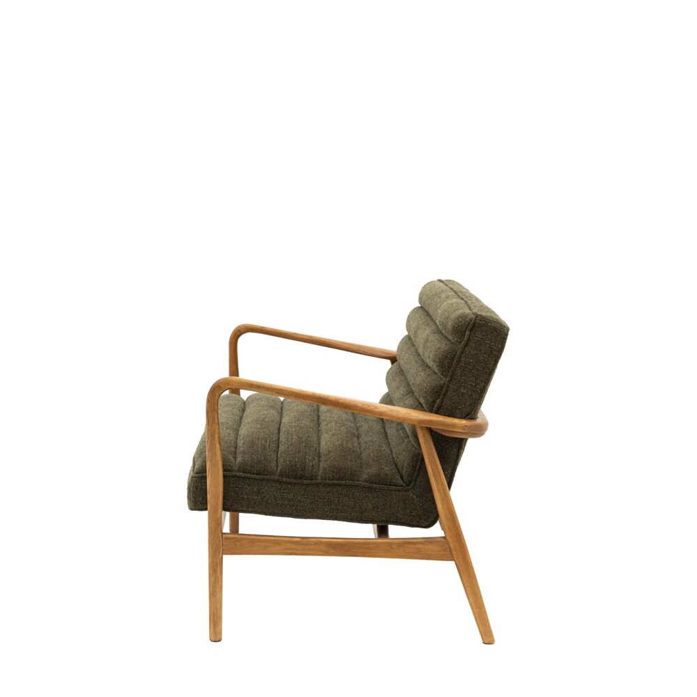 Busan 2 Seater Sofa Green Boucle - Image 7