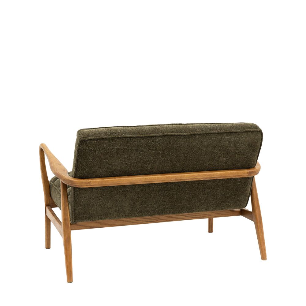 Busan 2 Seater Sofa Green Boucle - Image 8