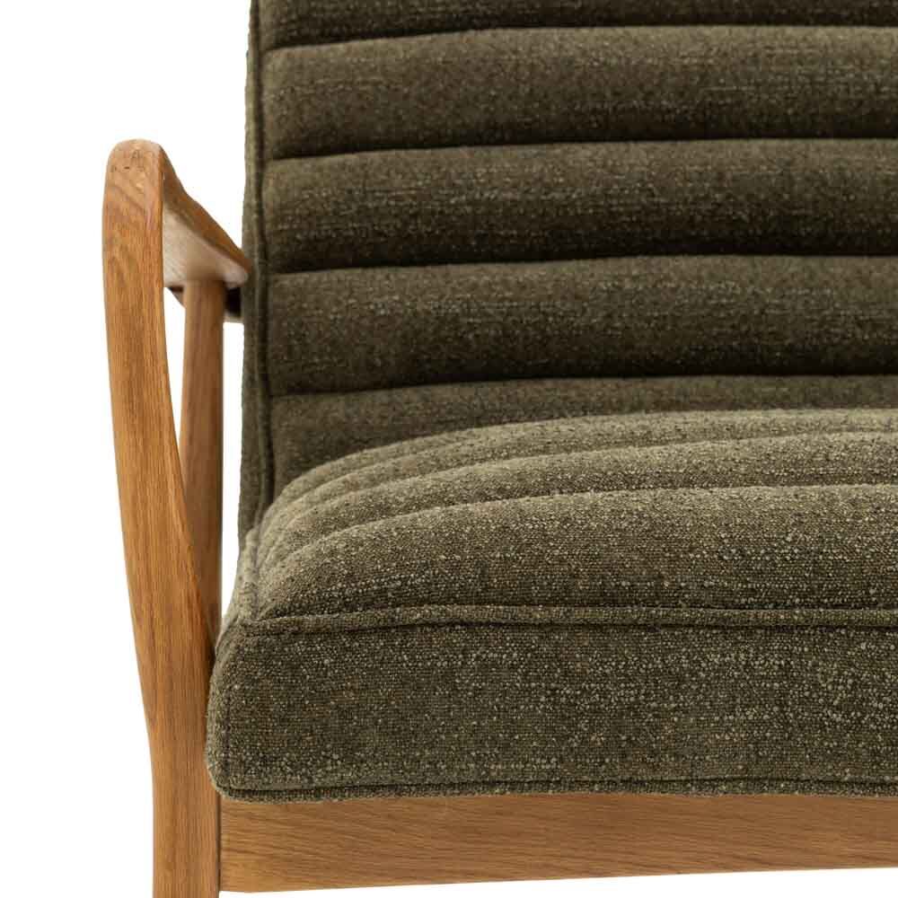 Busan 2 Seater Sofa Green Boucle - Image 10