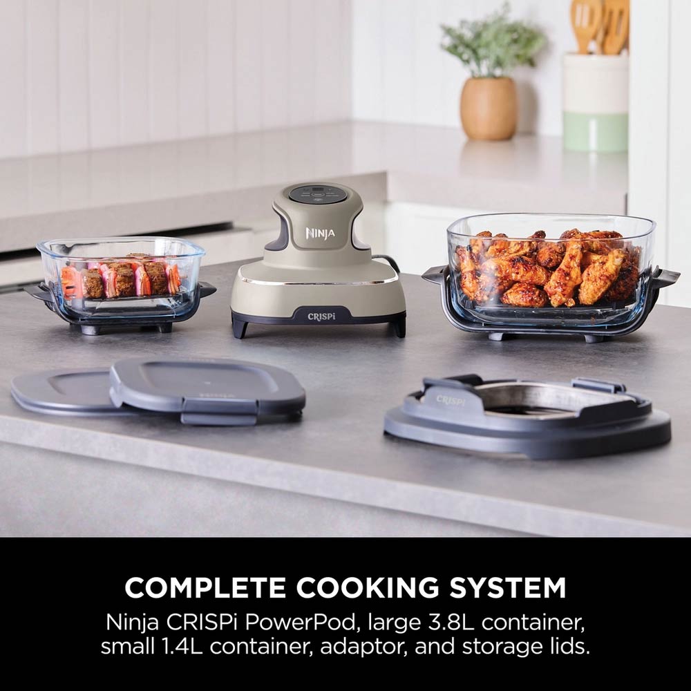 Ninja FN101UKST CRISPi 4-in-1 Portable Air Fryer - Stone - Image 3