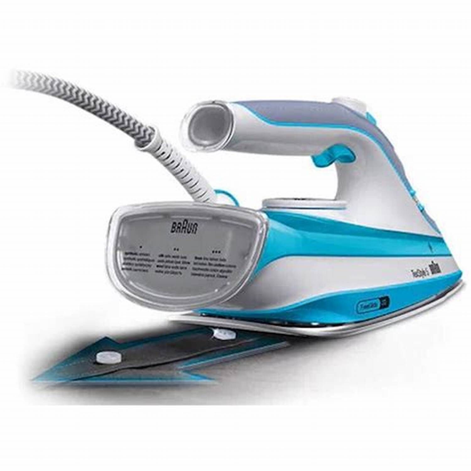 Braun TexStyle 5 Series SI5008BL 2600 Watt Steam Iron - Blue - Image 2