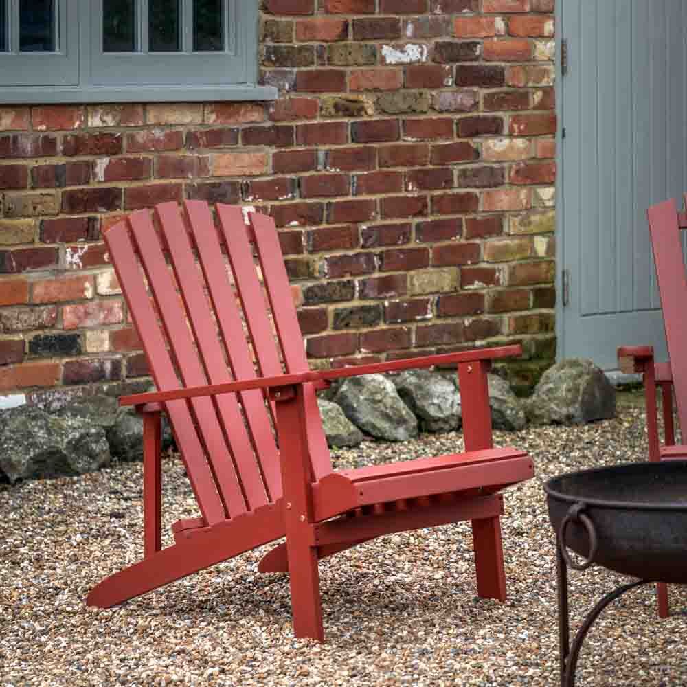 Lucca Lounge Chair Rust
