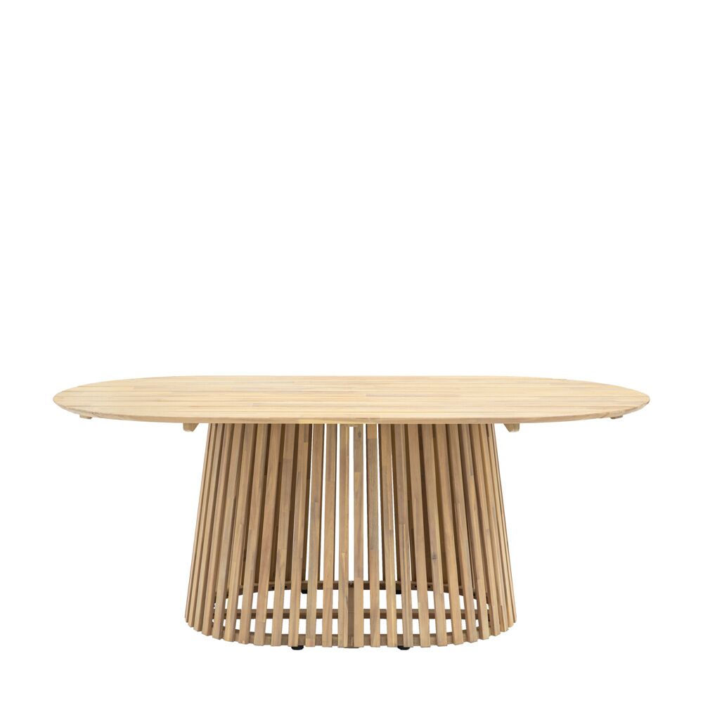 Bianchi Oval Dining Table 6 Seater - Image 5