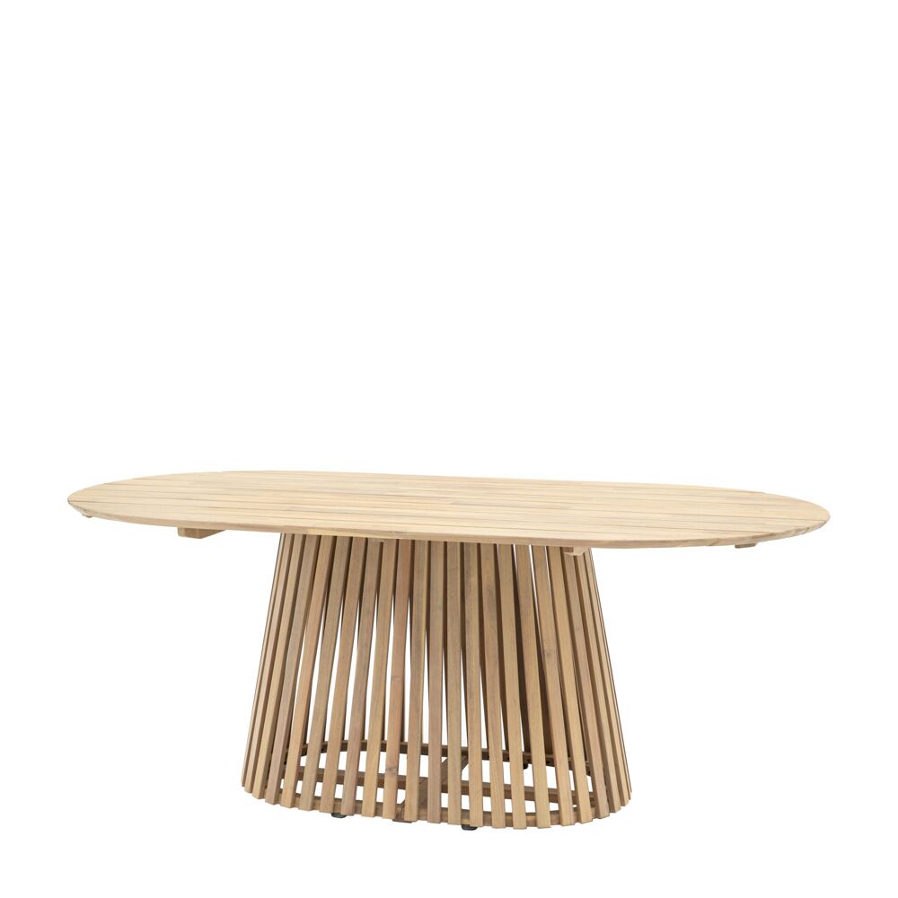 Bianchi Oval Dining Table 6 Seater - Image 6