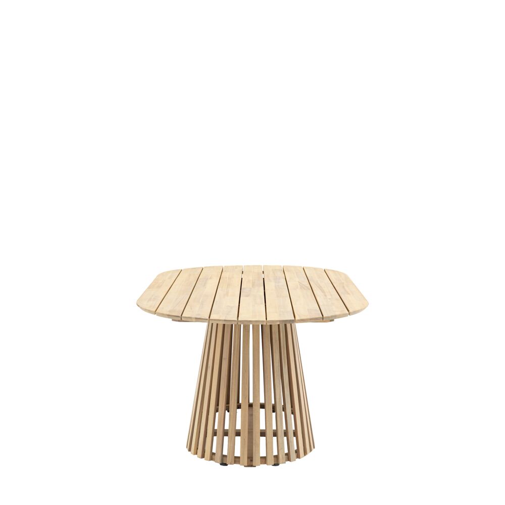 Bianchi Oval Dining Table 6 Seater - Image 7