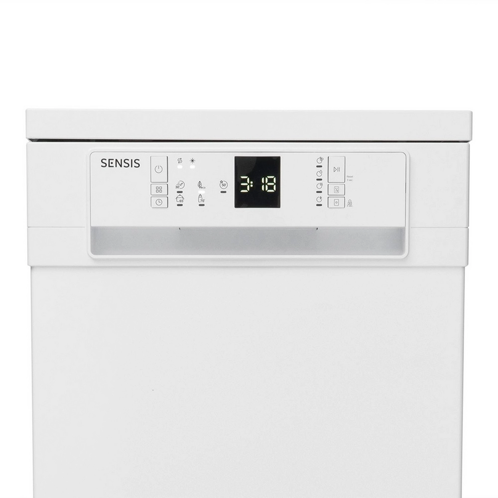 Sensis DWF0110SLEW Slimline Dishwasher - White - Image 3