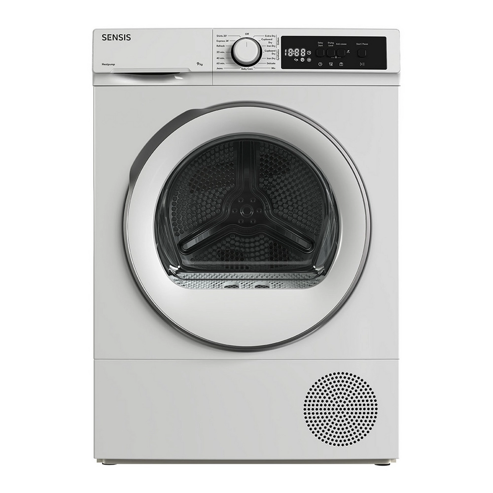 Sensis TDHF018A2W 8kg Heat Pump Tumble Dryer - White