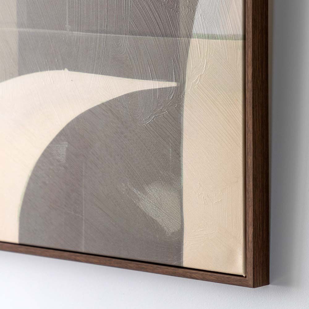 Concreta Abstract Framed Canvas - Image 2