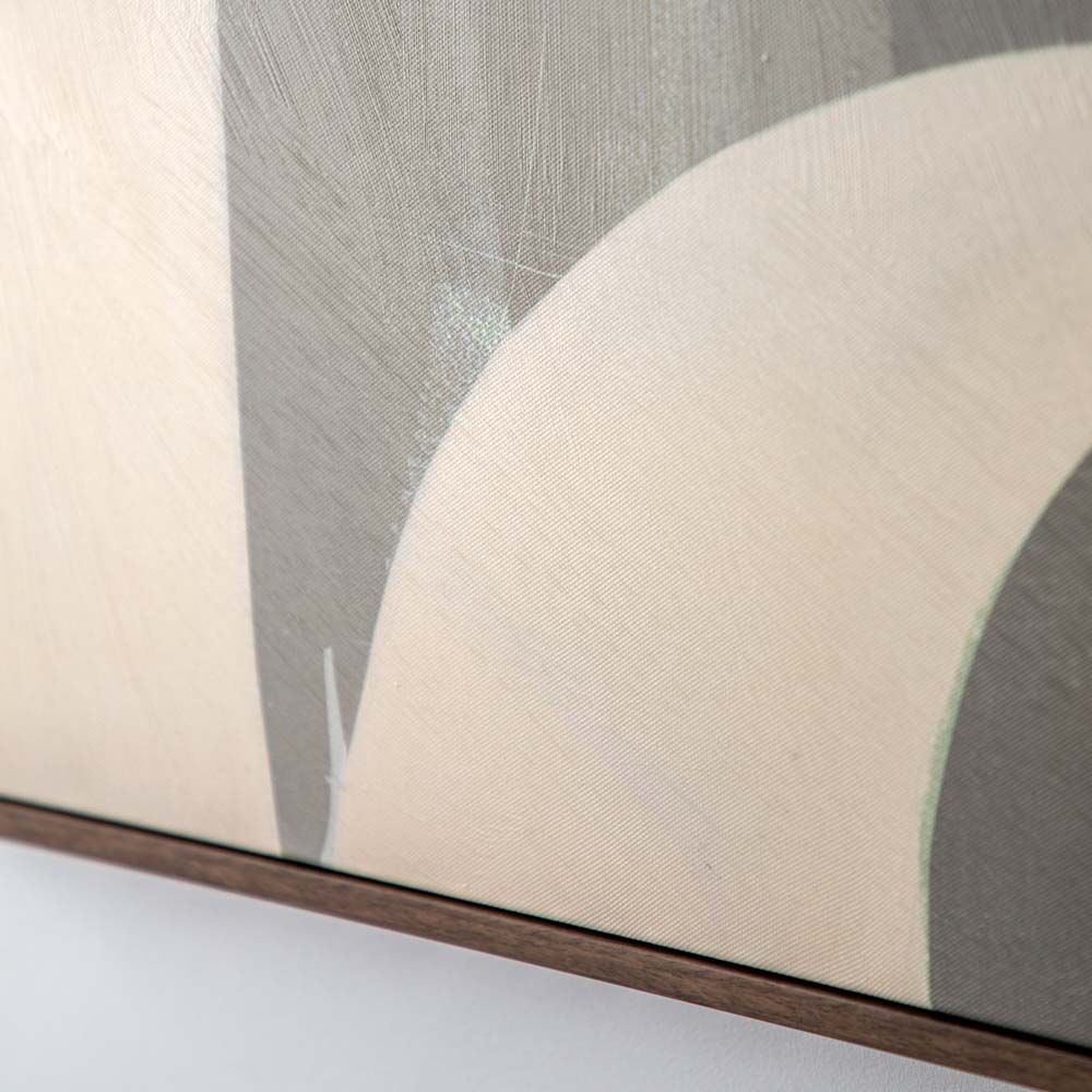 Concreta Abstract Framed Canvas - Image 3
