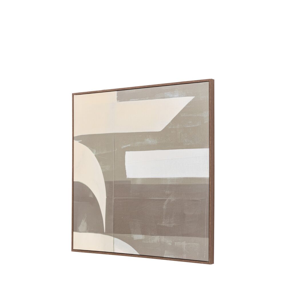 Concreta Abstract Framed Canvas - Image 5