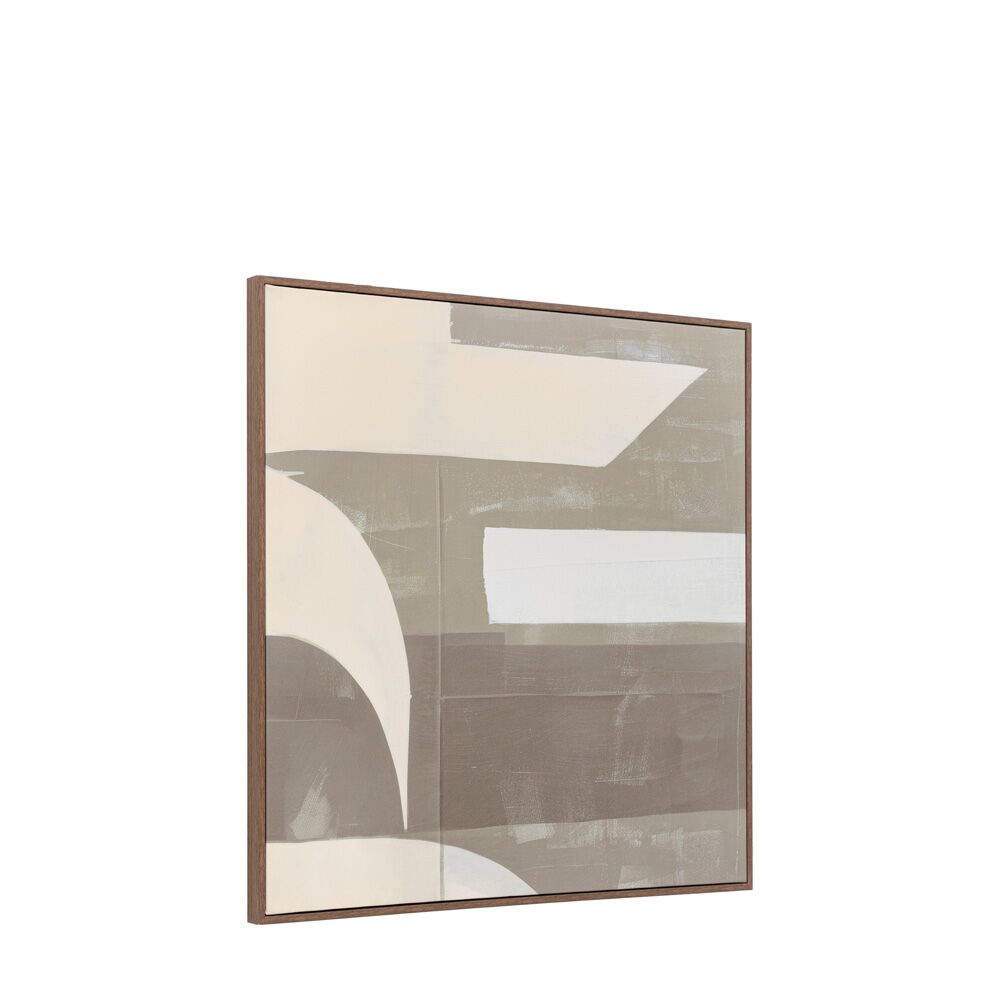 Concreta Abstract Framed Canvas - Image 6