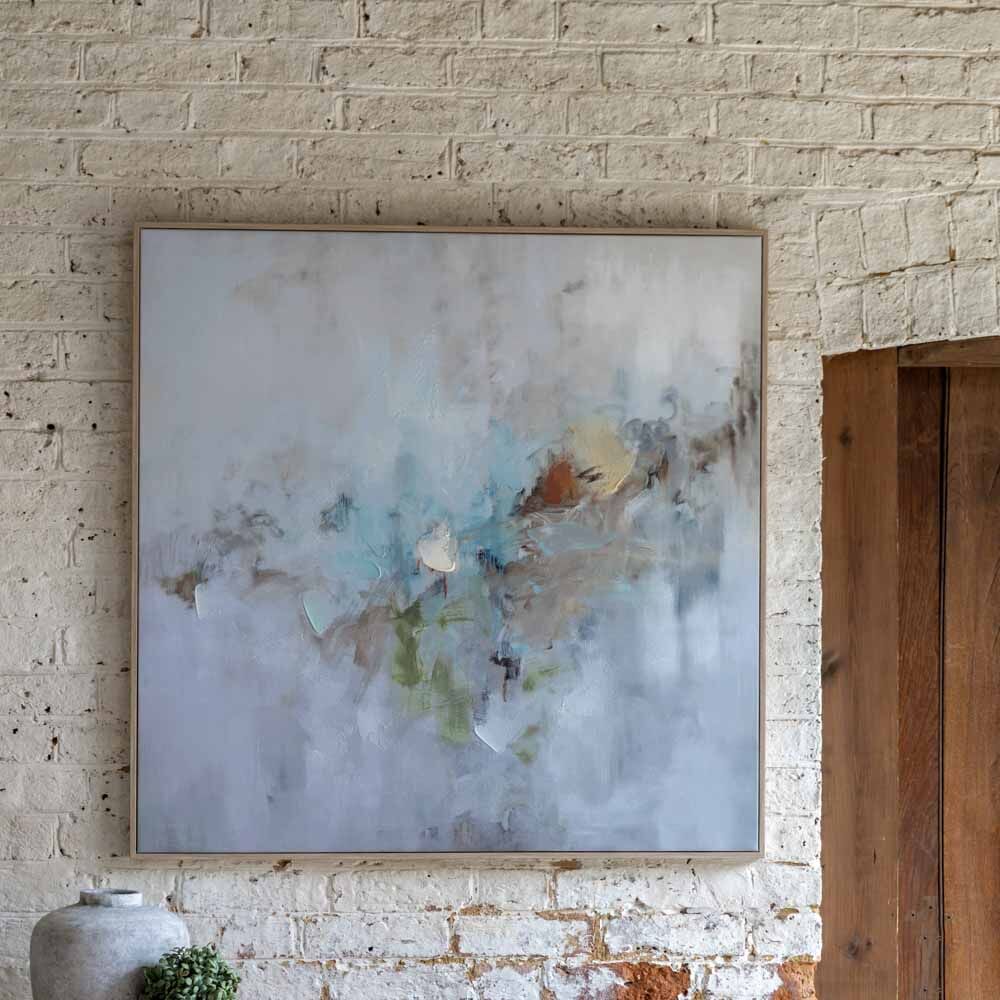 New Day Framed Canvas