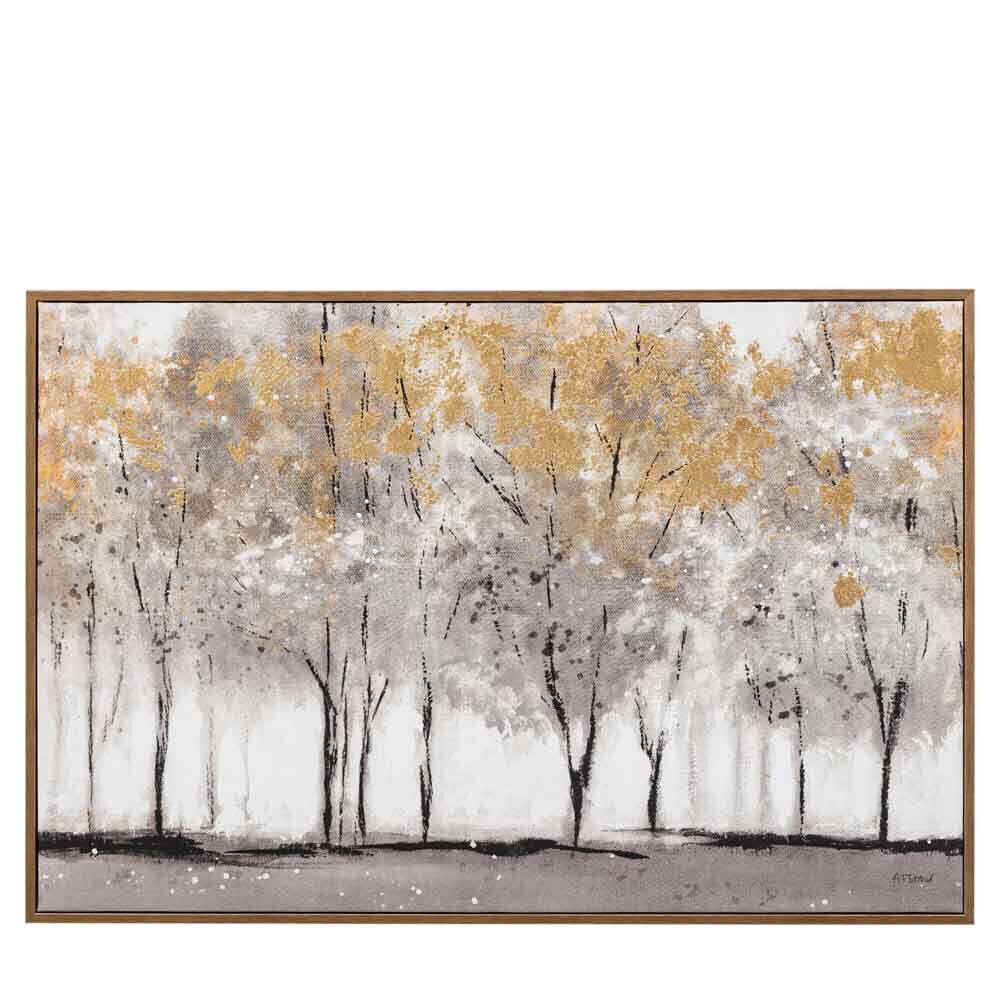 Golden Reverie Framed Canvas - Image 2