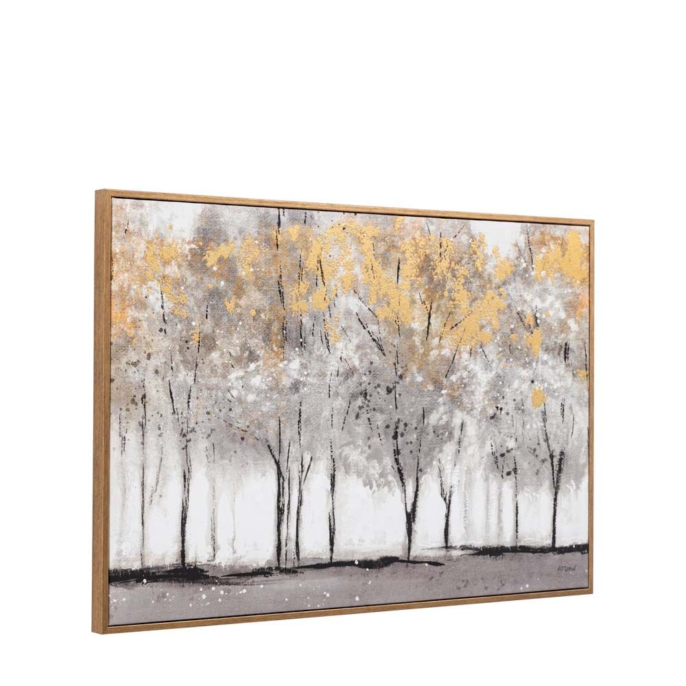 Golden Reverie Framed Canvas - Image 4