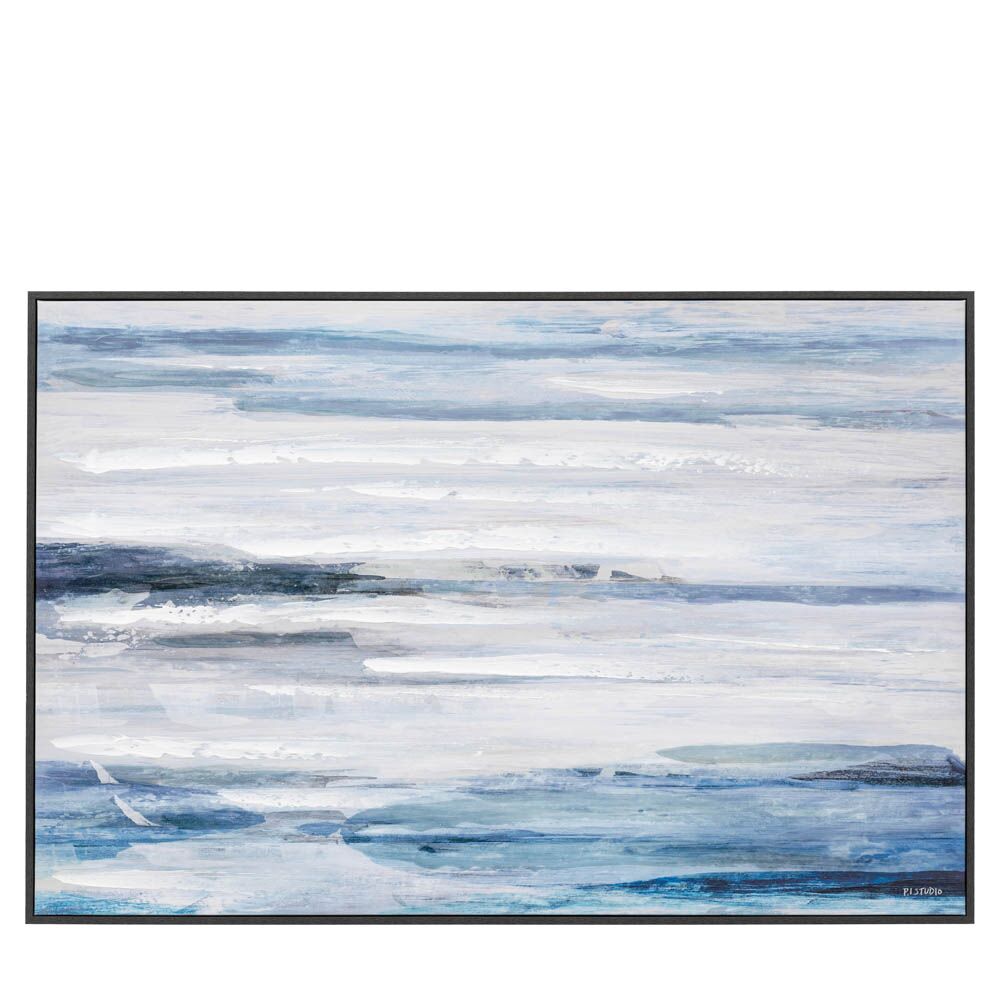 Tidal Scape Framed Canvas - Image 4