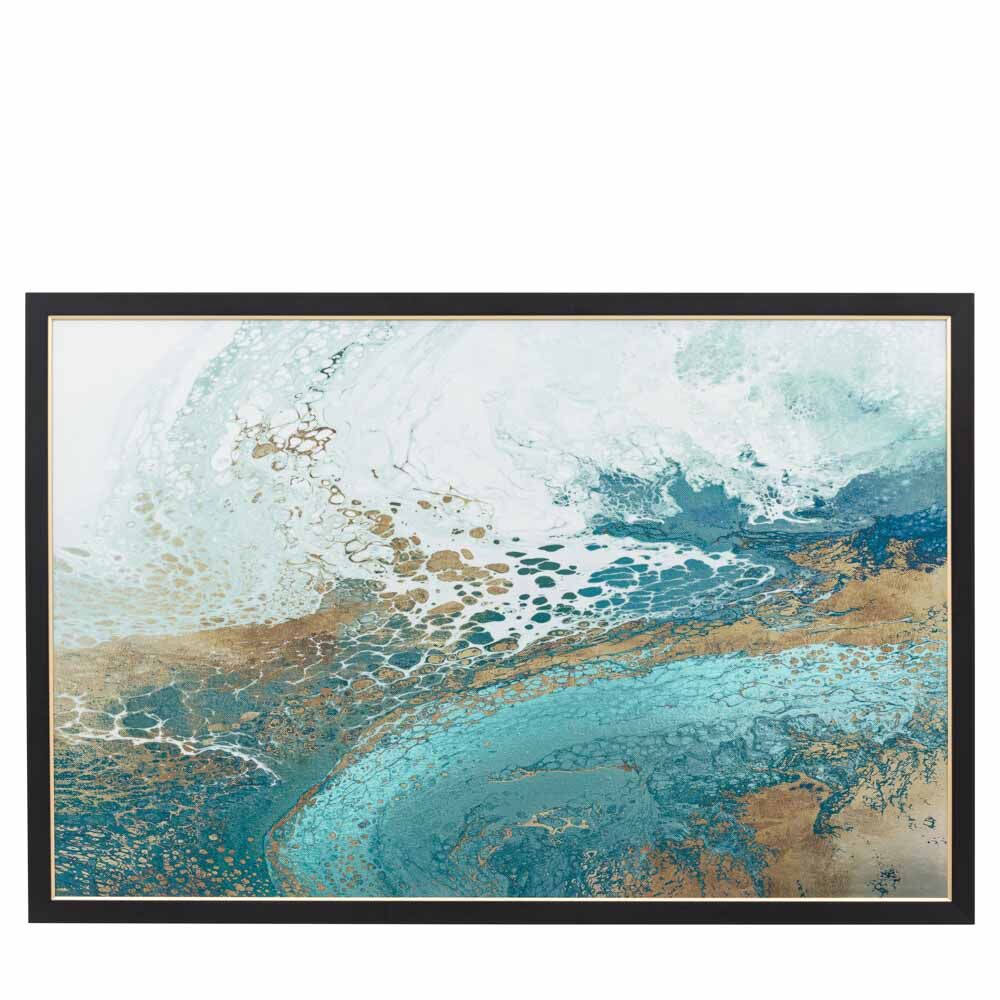 Lagoon Framed Canvas - Image 5