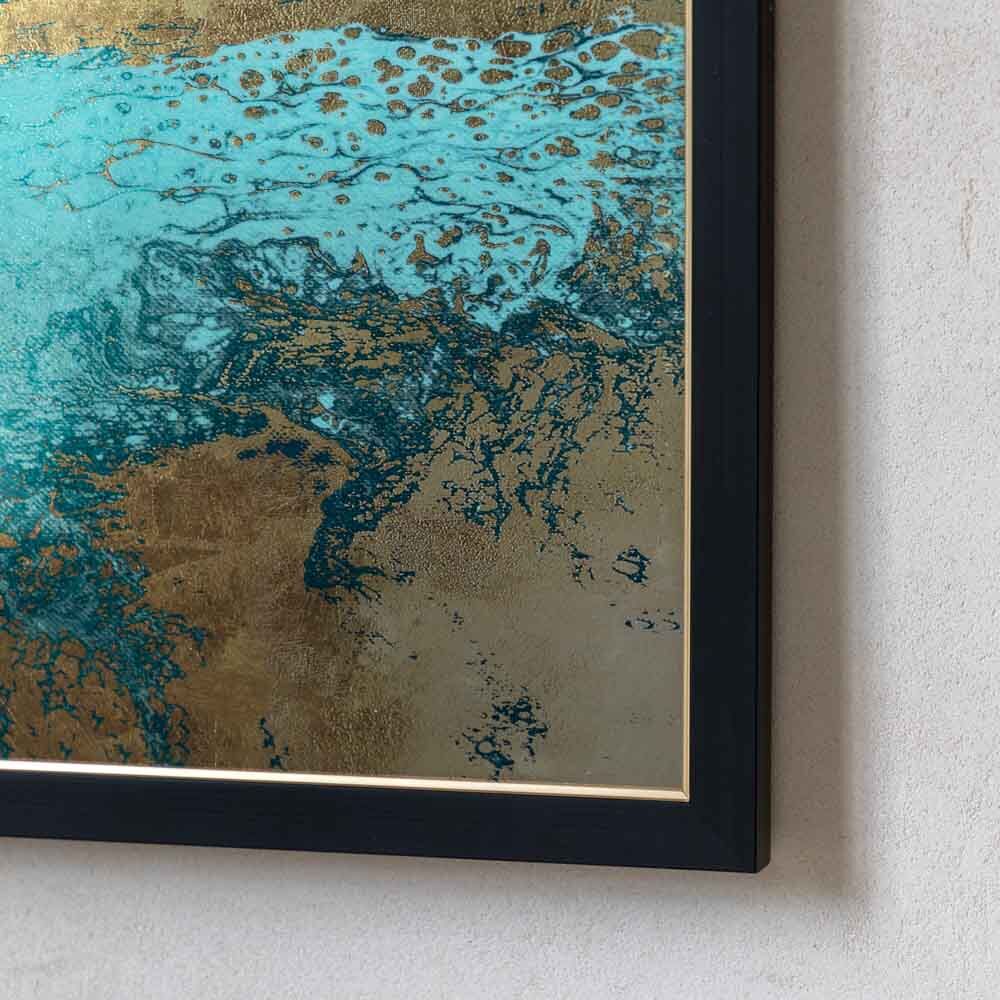 Lagoon Framed Canvas - Image 2