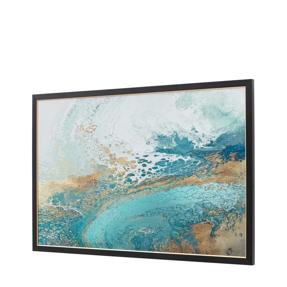 Lagoon Framed Canvas - Image 6