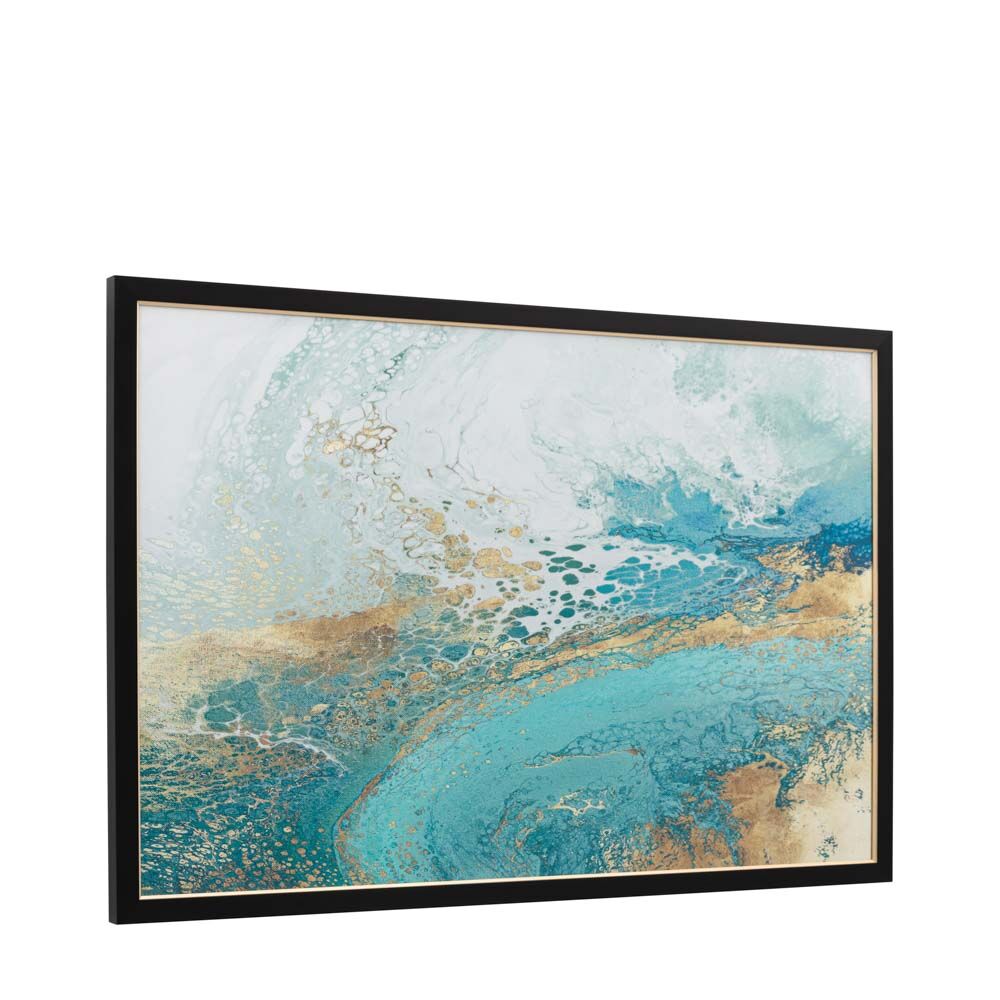 Lagoon Framed Canvas - Image 7