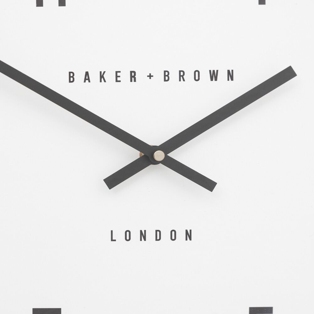 Cambridge Wall Clock Grey 40cm - Image 8