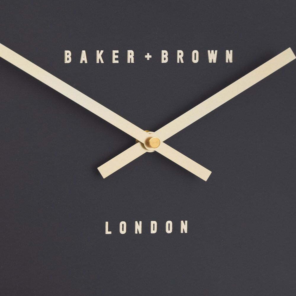 Cambridge Wall Clock Black 40cm - Image 9