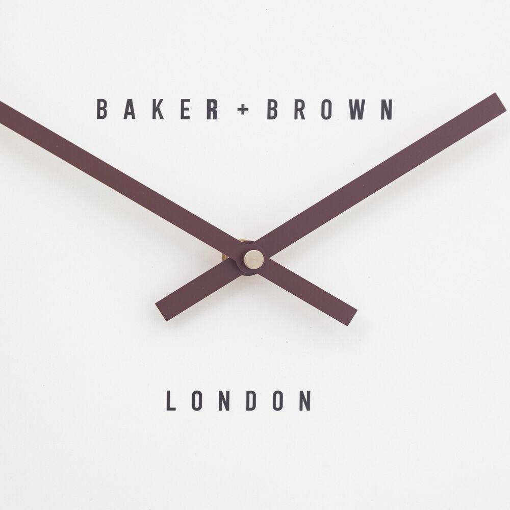 Cambridge Wall Clock Chrome 40cm - Image 8