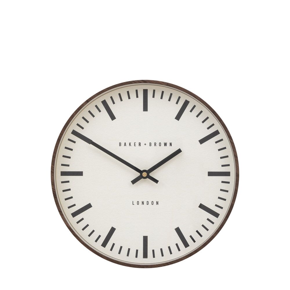 Claremont Clock Walnut 30cm