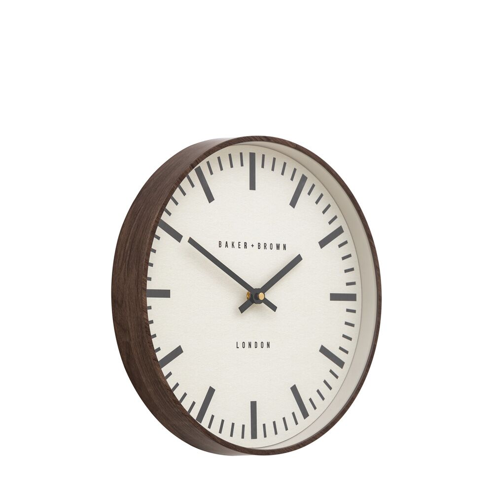 Claremont Clock Walnut 30cm - Image 3