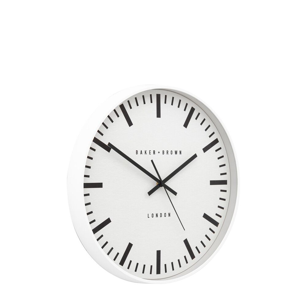 Longstone Clock White 40cm - Image 5