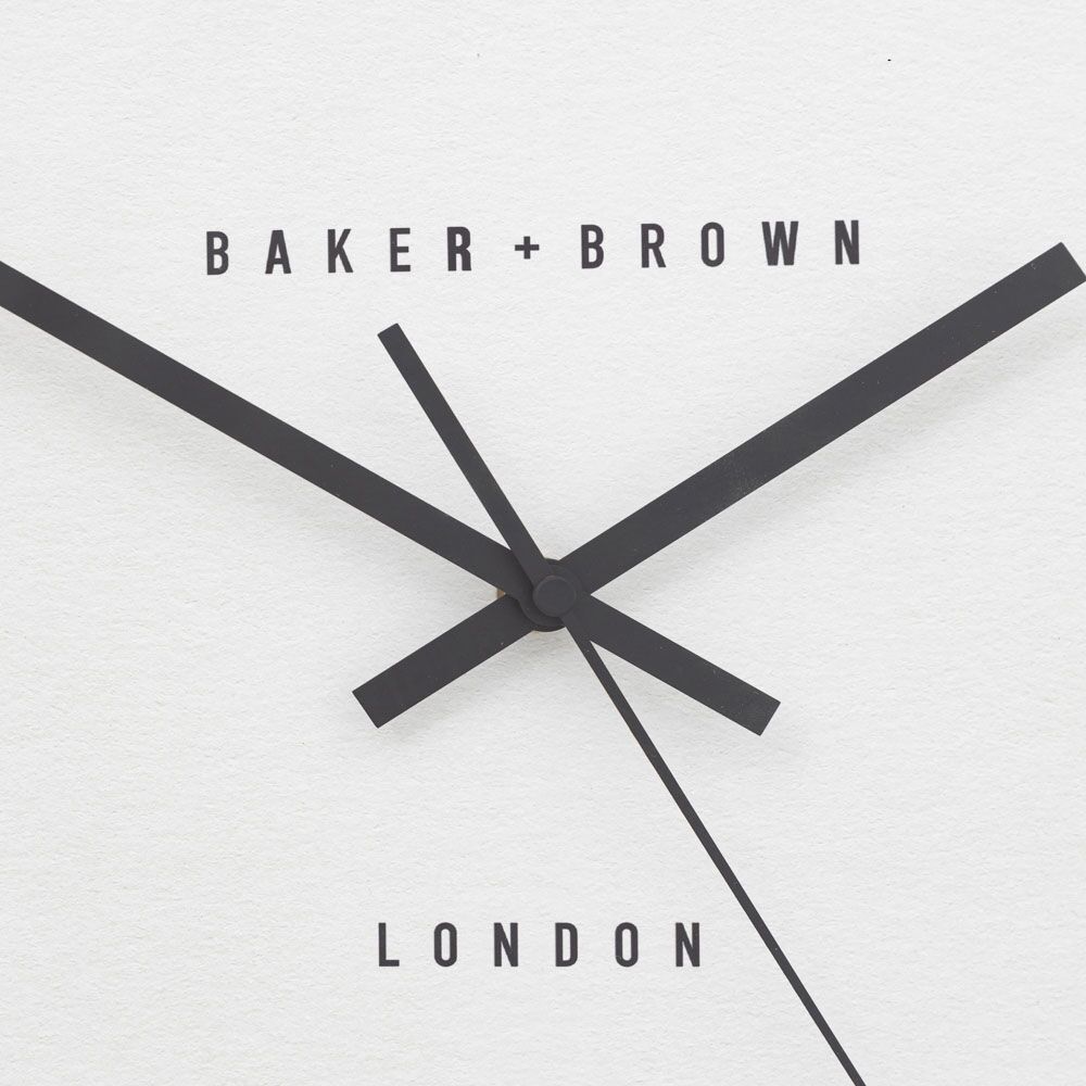 Longstone Clock White 40cm - Image 7