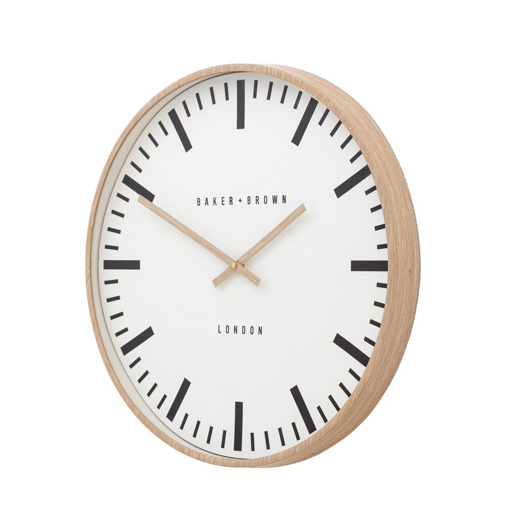 Longstone Clock Oak 50cm - Image 3