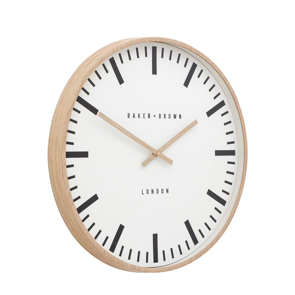 Longstone Clock Oak 50cm - Image 4