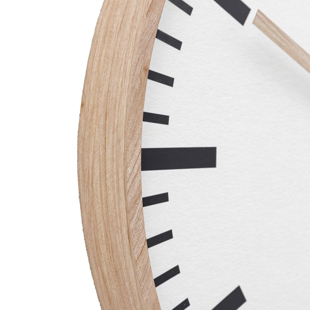 Longstone Clock Oak 50cm - Image 5
